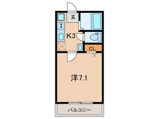 日吉Ａ－Ⅵの物件間取画像